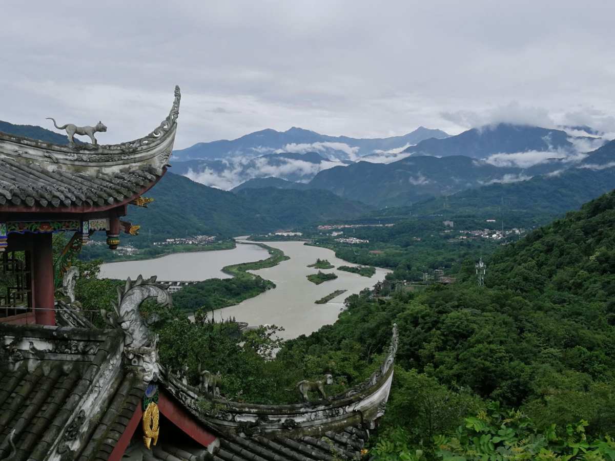 蜀门青城，清风山水，心中依恋