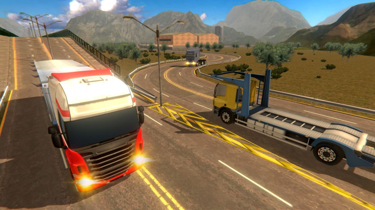 手机上低配的开卡车的游戏-卡车大师：虚拟驾驶体验超越现实