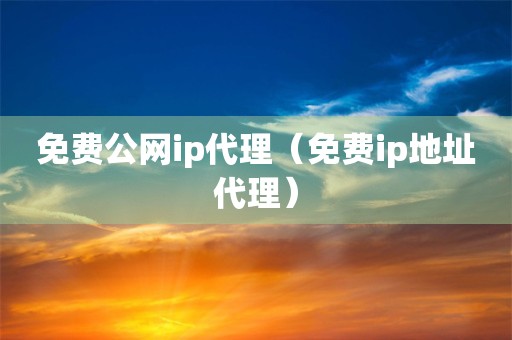 ip地址更改器_更改地址软件下载_ip地址修改器下载