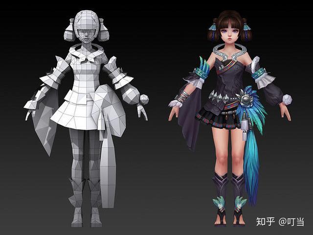 手机游戏人物模型变暗_游戏人物模型是黑的_人物模型暗变手机游戏软件