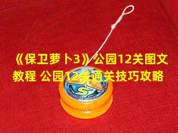 保卫萝卜3公园12关攻略_萝卜保卫战公园3_保卫萝卜公园攻略24